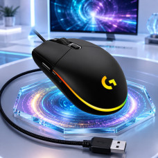 Провідна ігрова миша G102 LIGHTSYNC 8000 DPI з 6 кнопками та RGB-підсвічуванням
